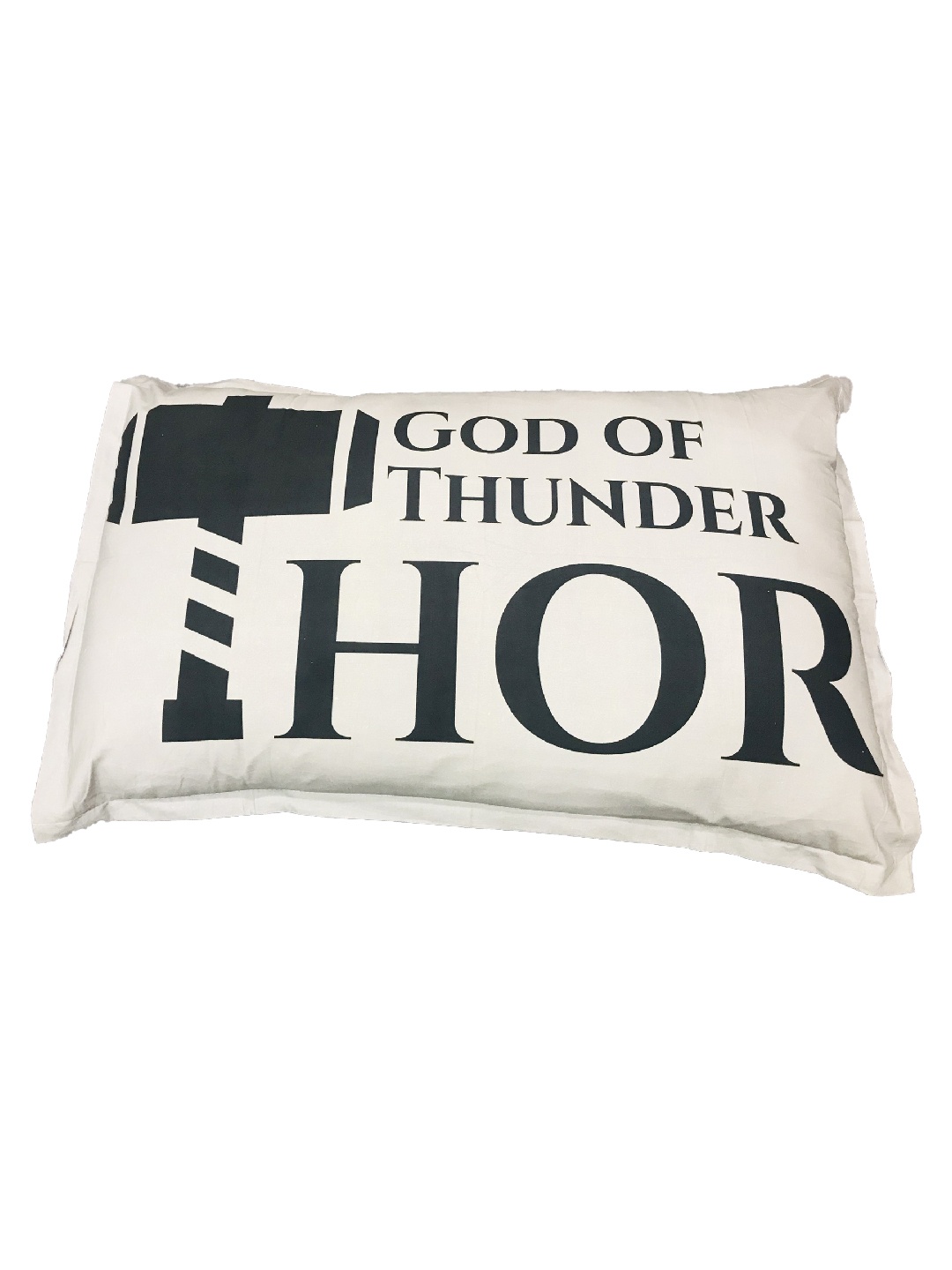 

Marvel Kids Grey & Black Digital Thor Printed Cotton Pillow Covers