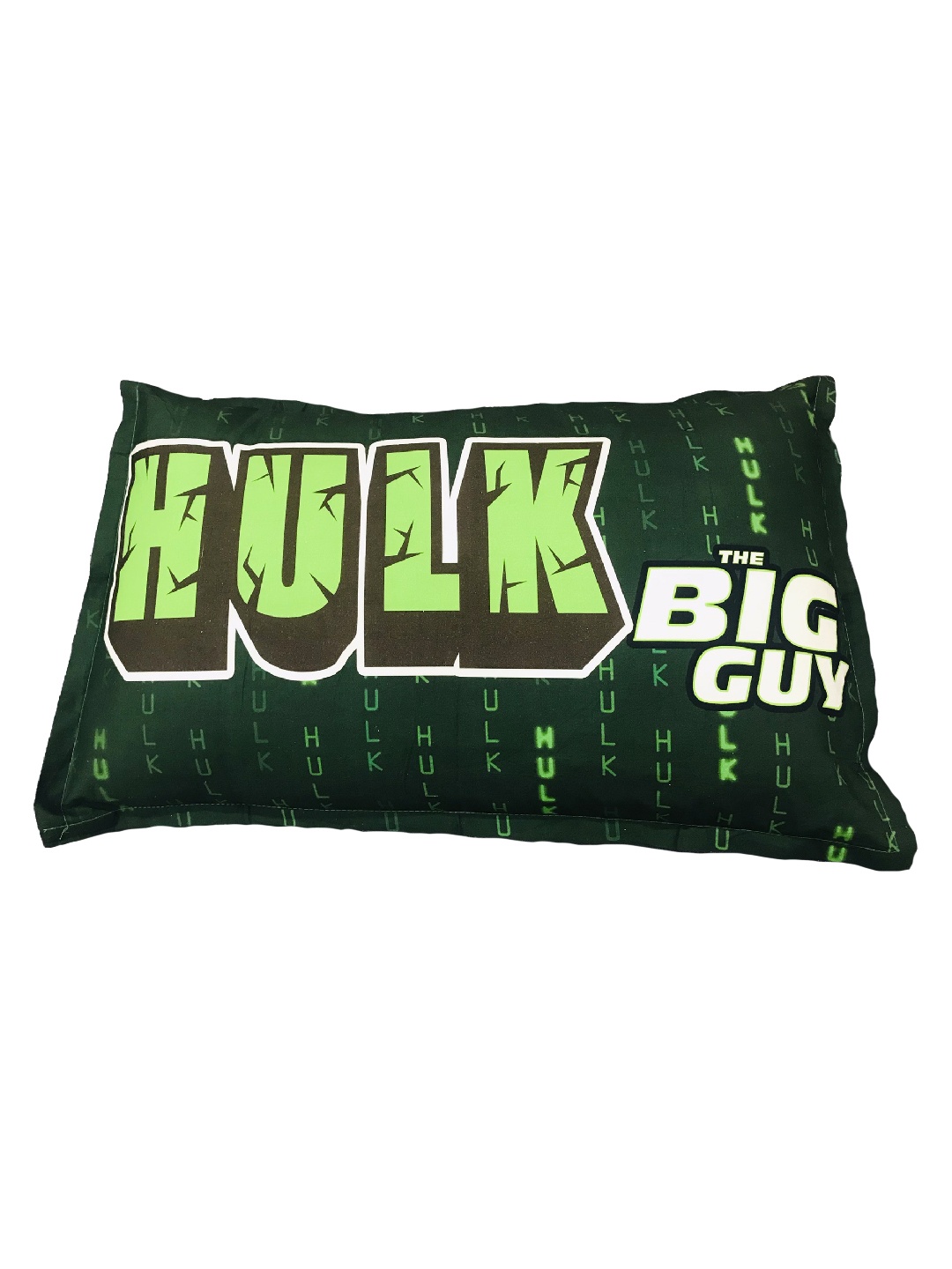 

Marvel Kids Green & White Hulk Digital Printed Cotton Pillow Cover