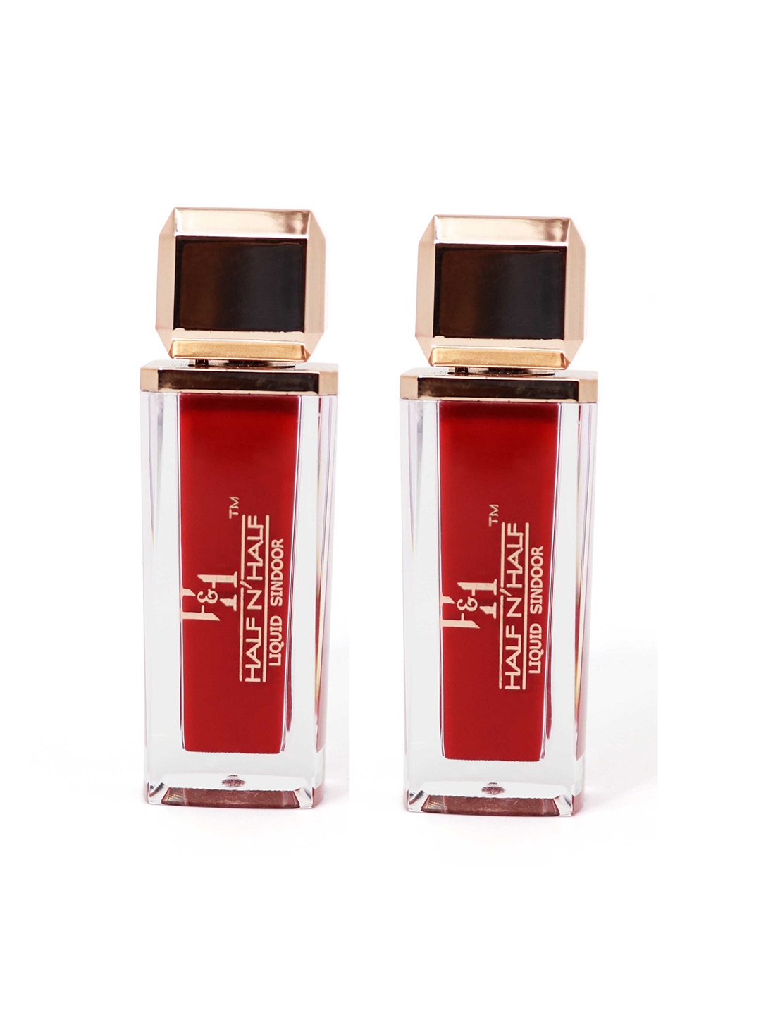 

Half N Half Set of 2 Divine Look Liquid Sindoor 9 ml - Red