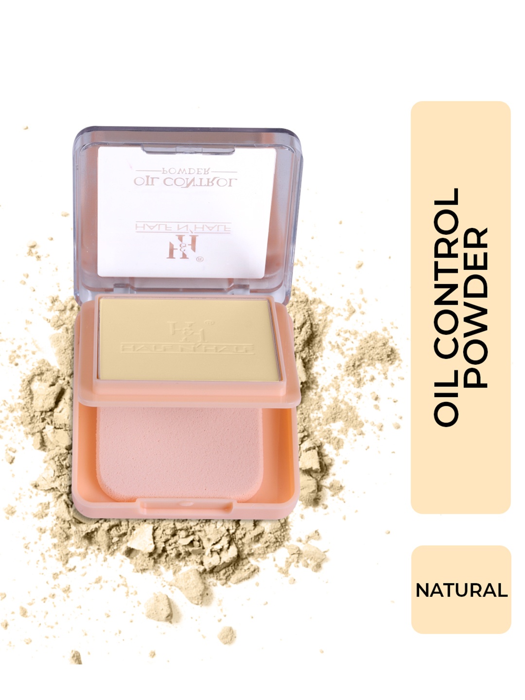 

Half N Half Oil Control Powder - Ivory 04, Beige