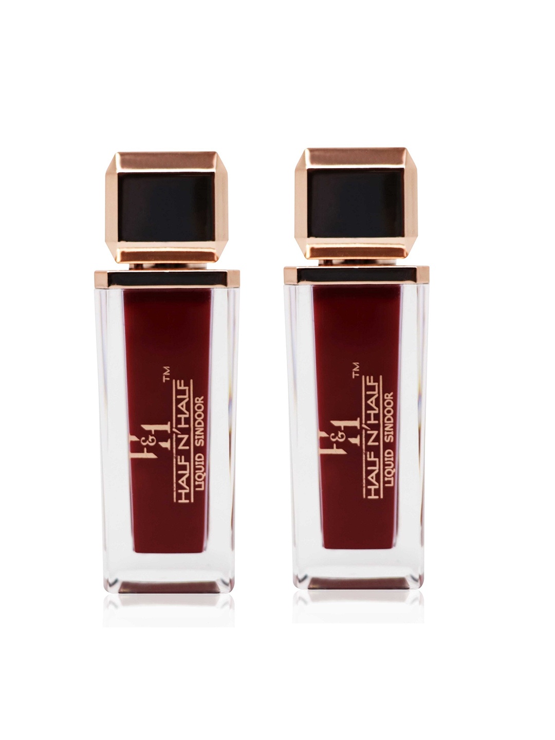 

Half N Half Set of 2 Divine Look Liquid Sindoor 9 ml - Maroon