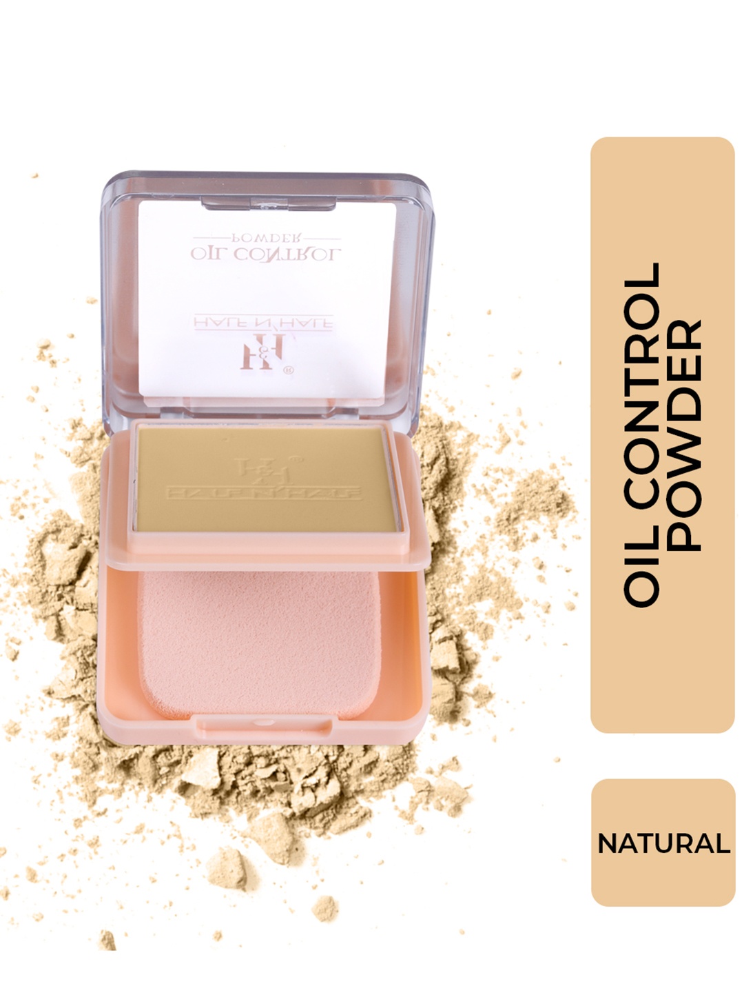 

Half N Half Oil Control Powder - Natural 03, Beige