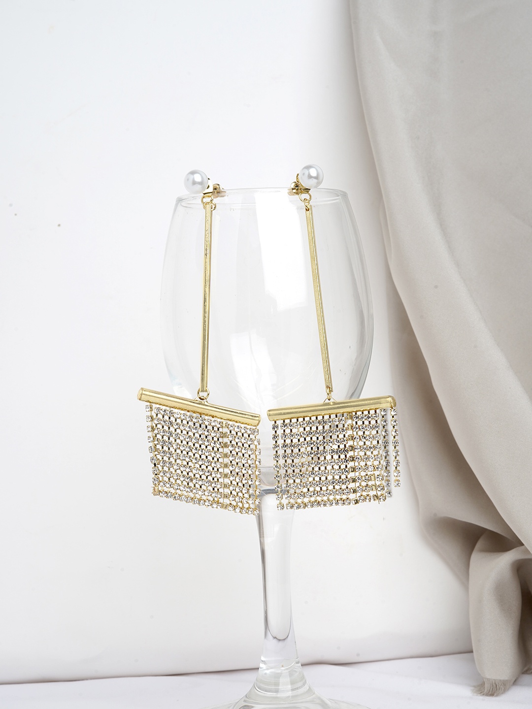 

JOKER & WITCH Gold-Plated Willow Dangling Earrings