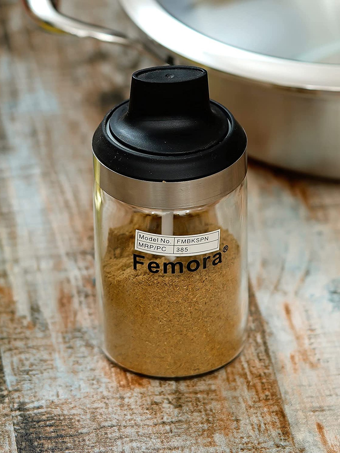 

Femora Set Of 2 Glass Food Container 250ml, Transparent