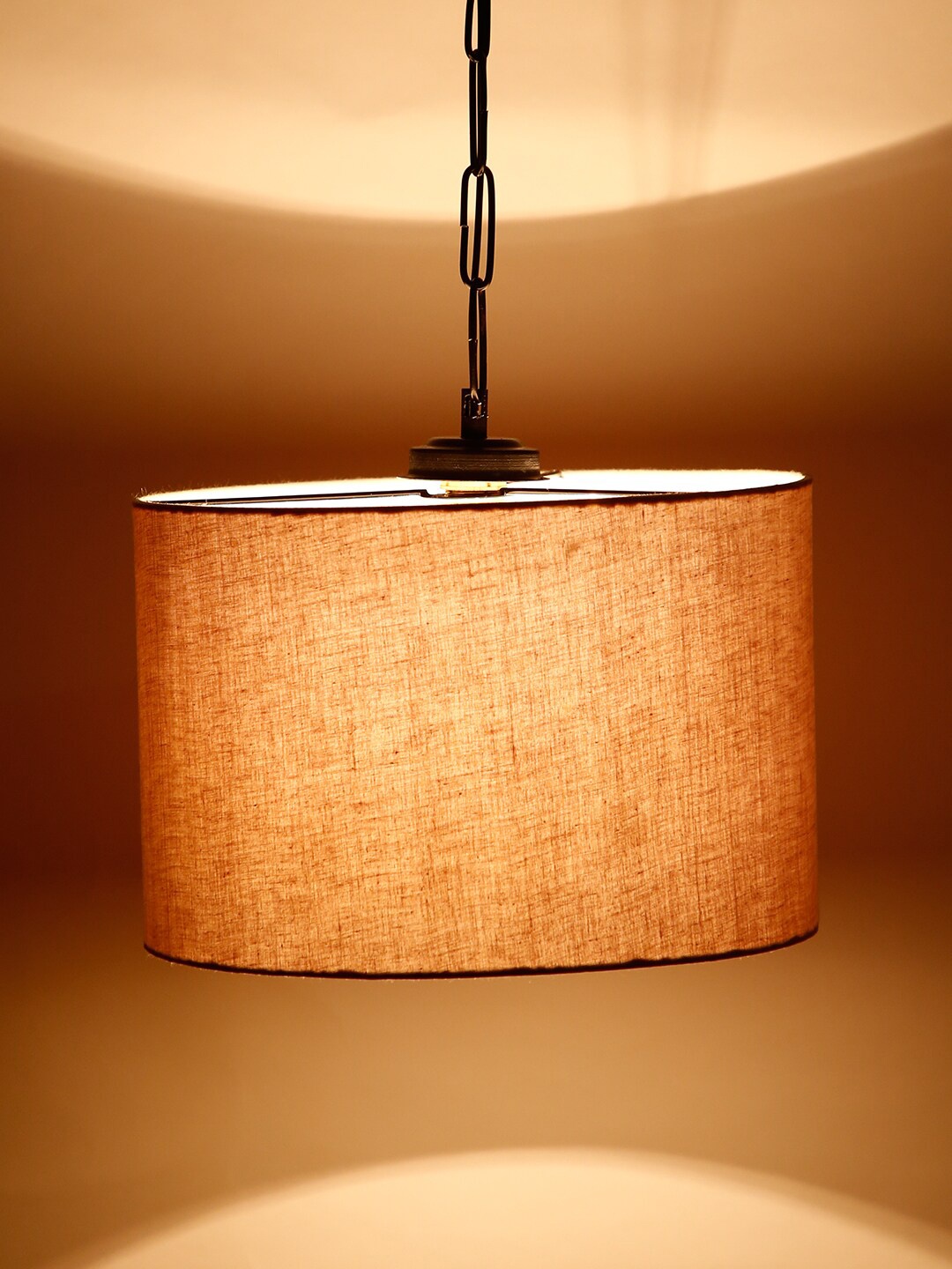 

Devansh Grey Drum Hanging Lamp