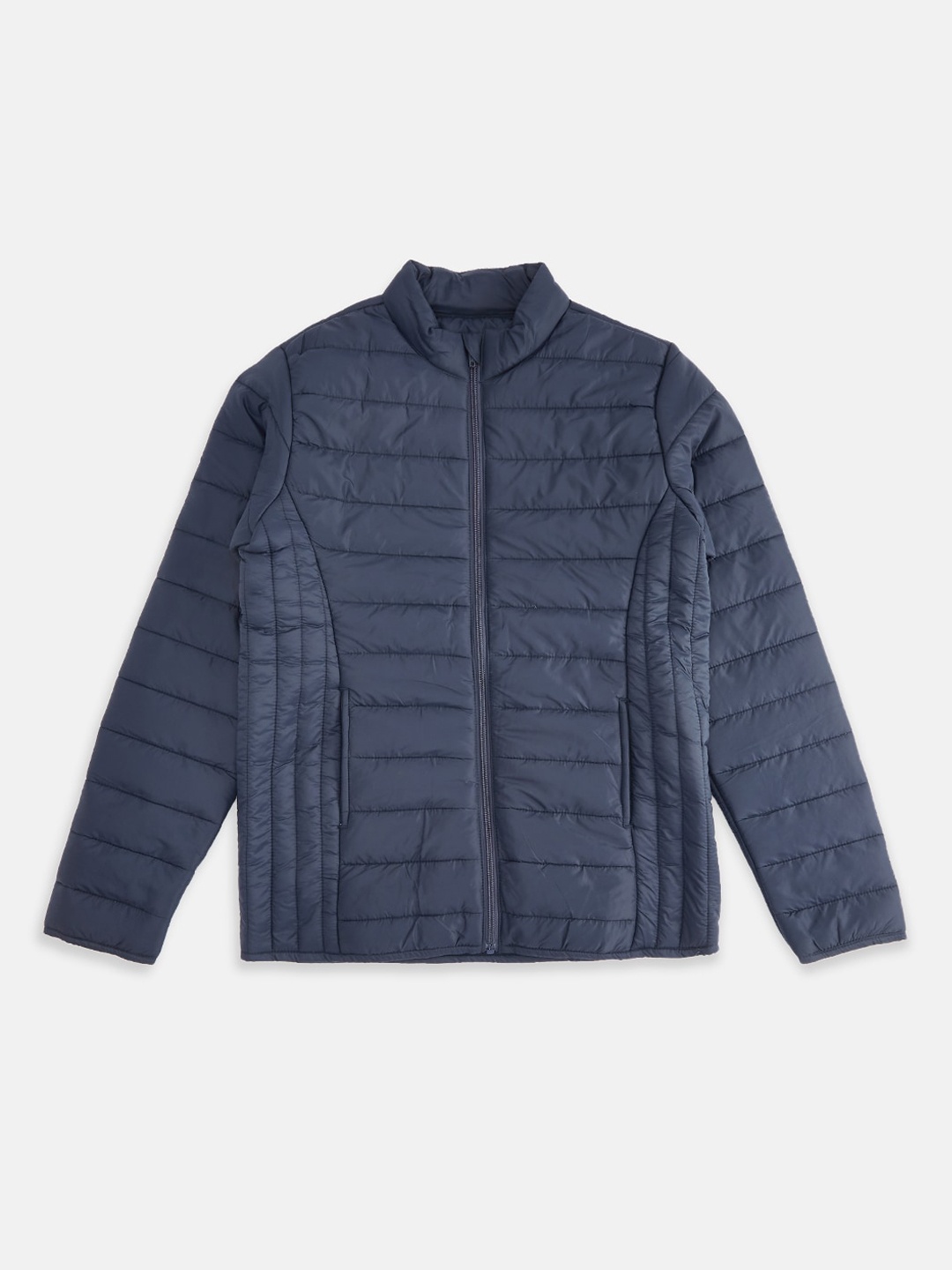 

Pantaloons Junior Girls Navy Blue Padded Jacket