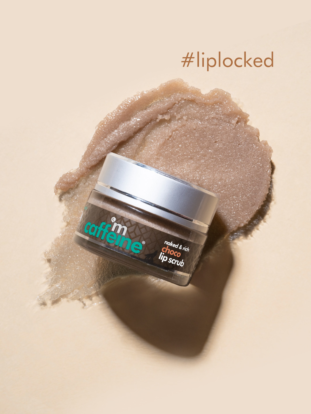 

MCaffeine Gently Exfoliating Choco Lip Scrub for Chapped & Sensitive Lips 12g, Coffee brown