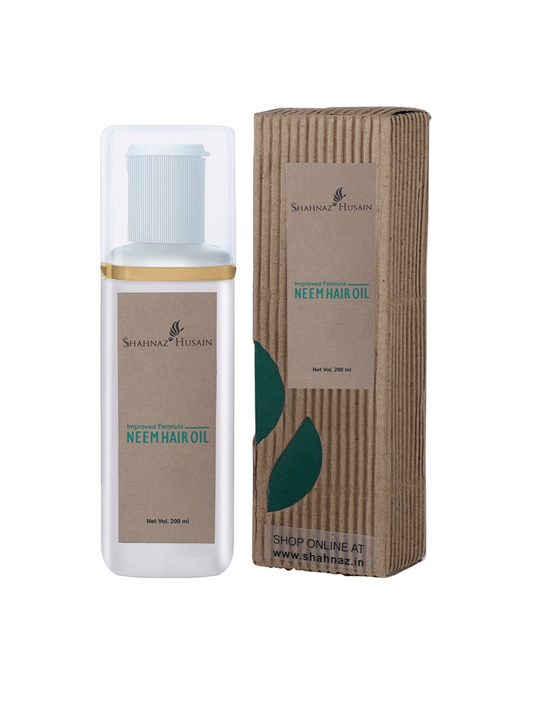 

Shahnaz Husain Improved Formula Neem Hair Oil 200 ml, White