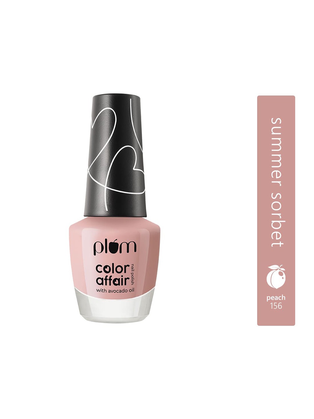 

Plum Color Affair Avocado Oil Summer Sorbet Nail Polish - Peach 157
