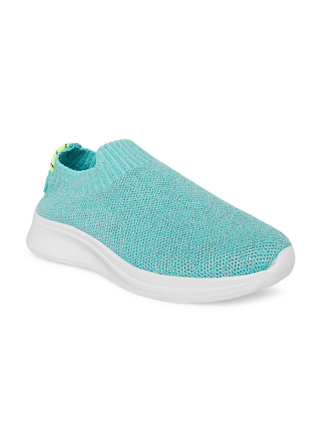 

Pantaloons Junior Girls Turquoise Blue Textile Running Non-Marking Shoes