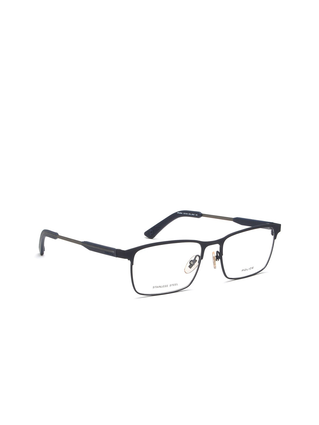 

Police Men Black Full Rim Square Frames