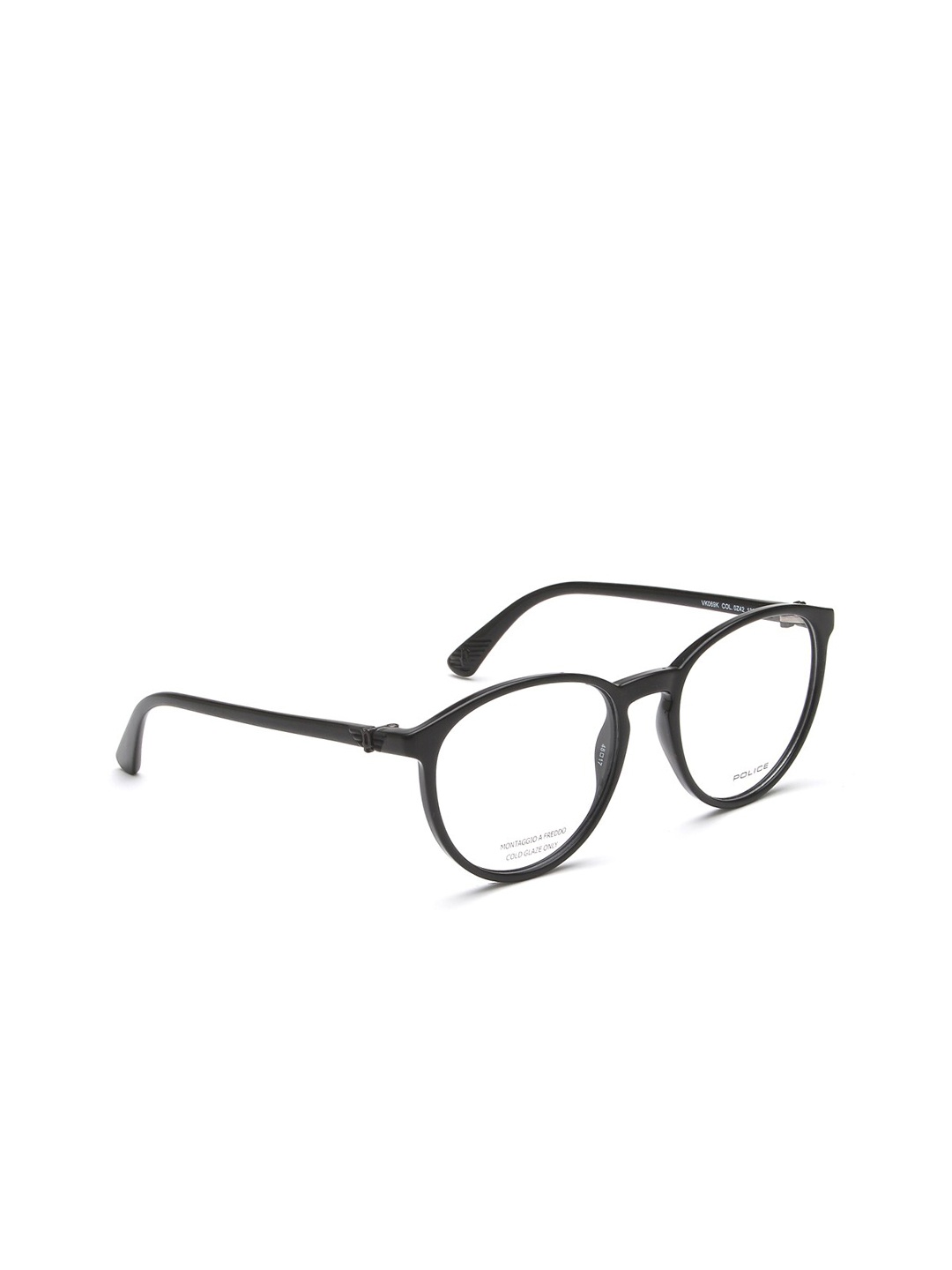 

Police Men Black Full Rim Round Frame VK069K48Z42FR
