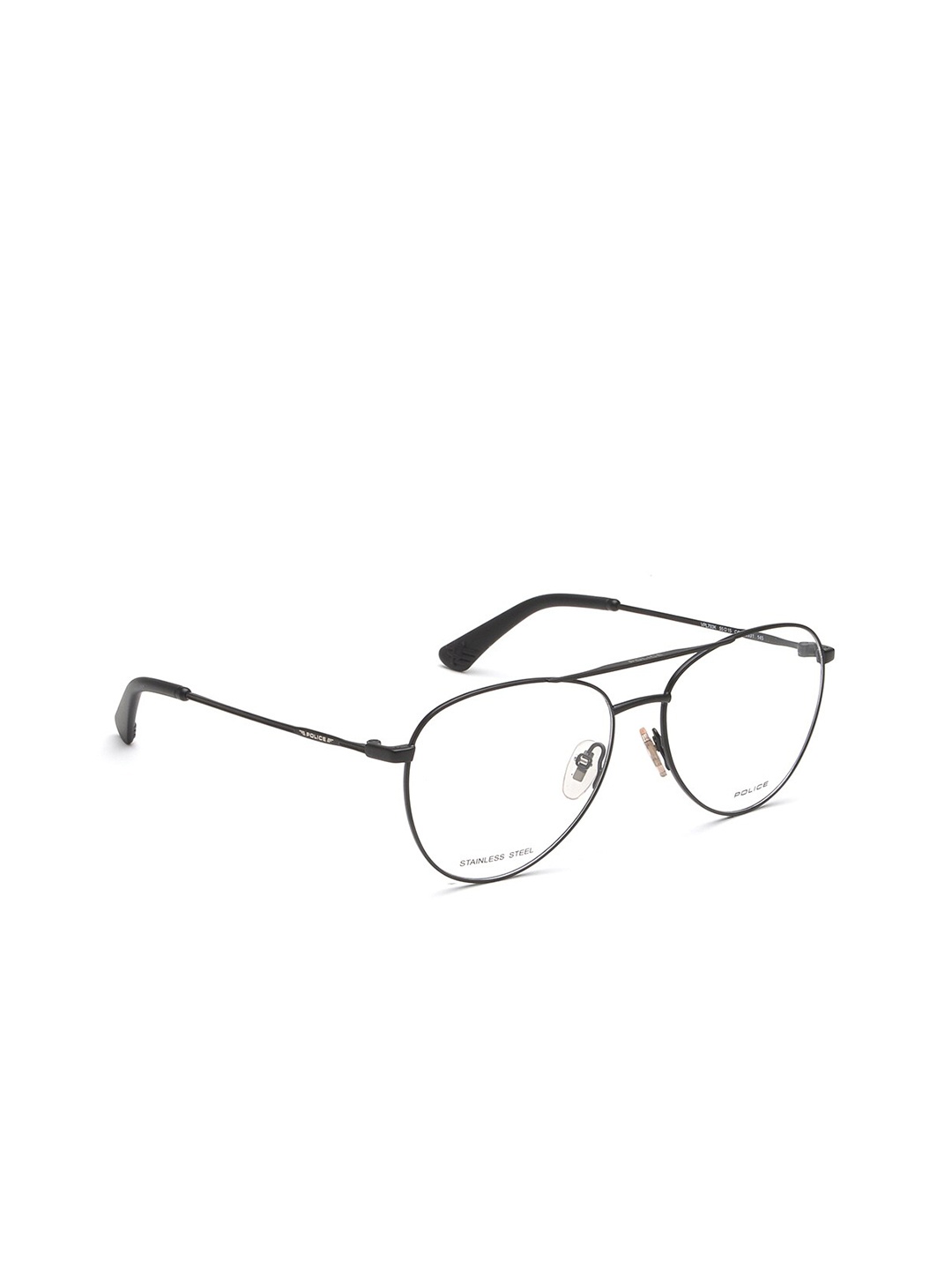 

Police Men Black Full Rim Aviator Frames