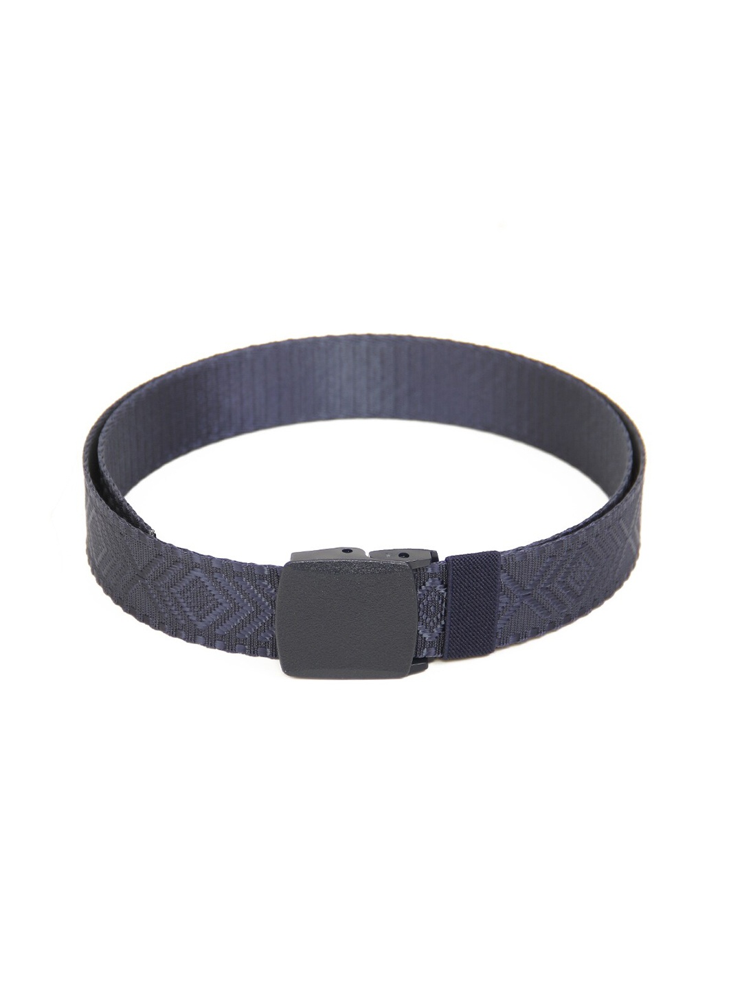 

Calvadoss Men Navy Blue Canvas Belt