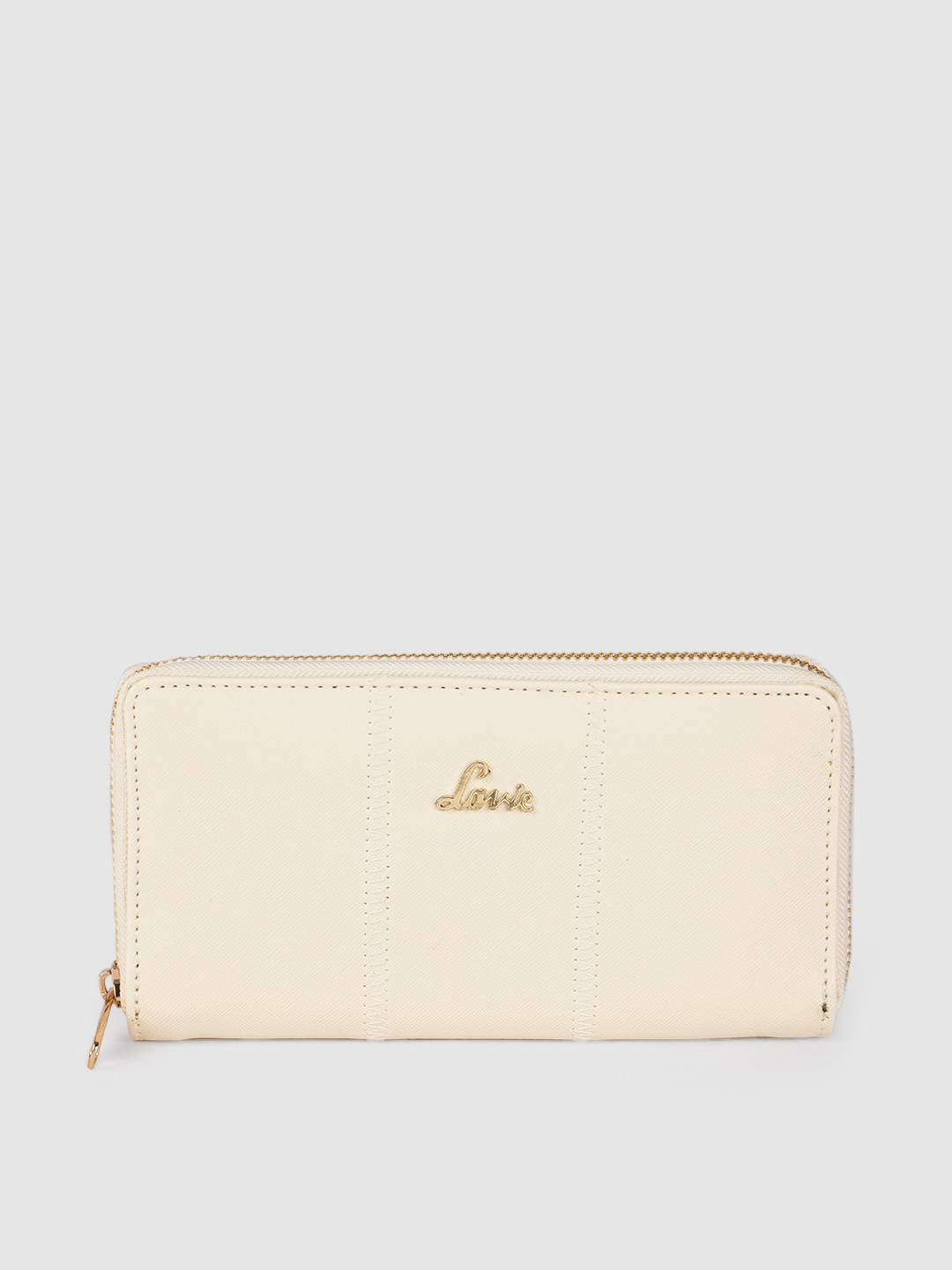 

Lavie Astrid Women Off White Zip Wallet