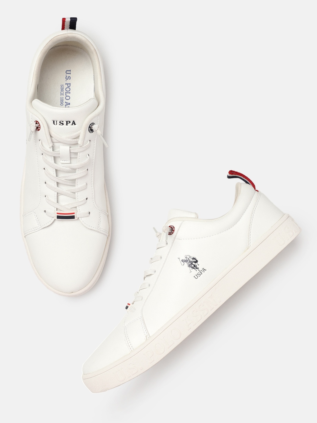 

U.S. Polo Assn. Men DORIT Sneakers, Off white