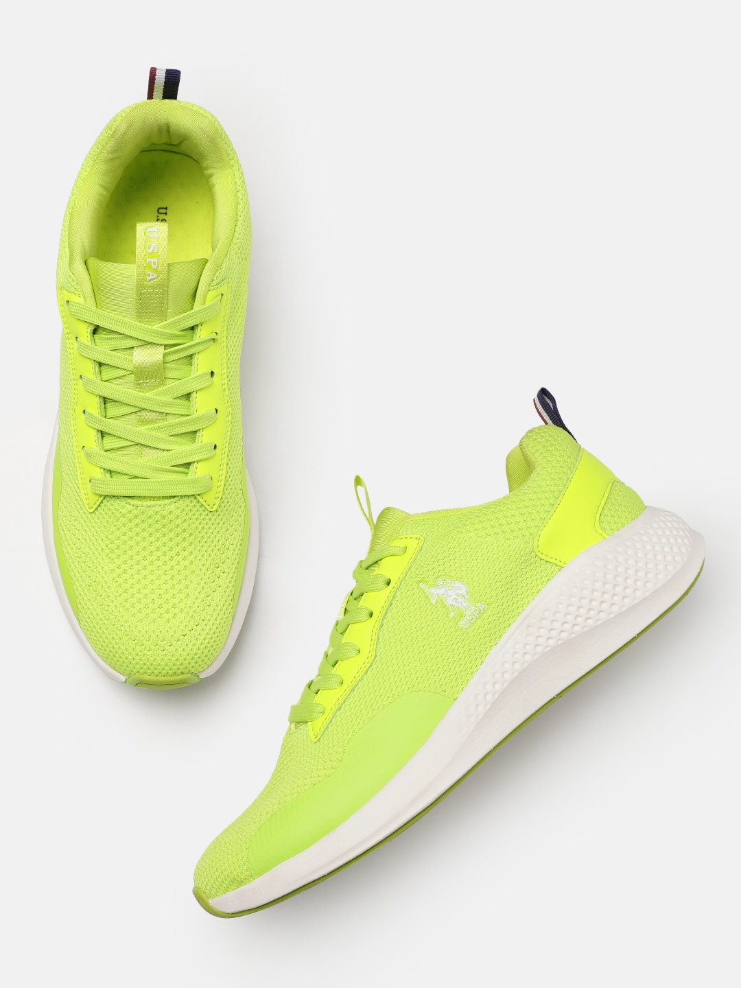 

U.S. Polo Assn. Men Graff Walking Shoes, Fluorescent green