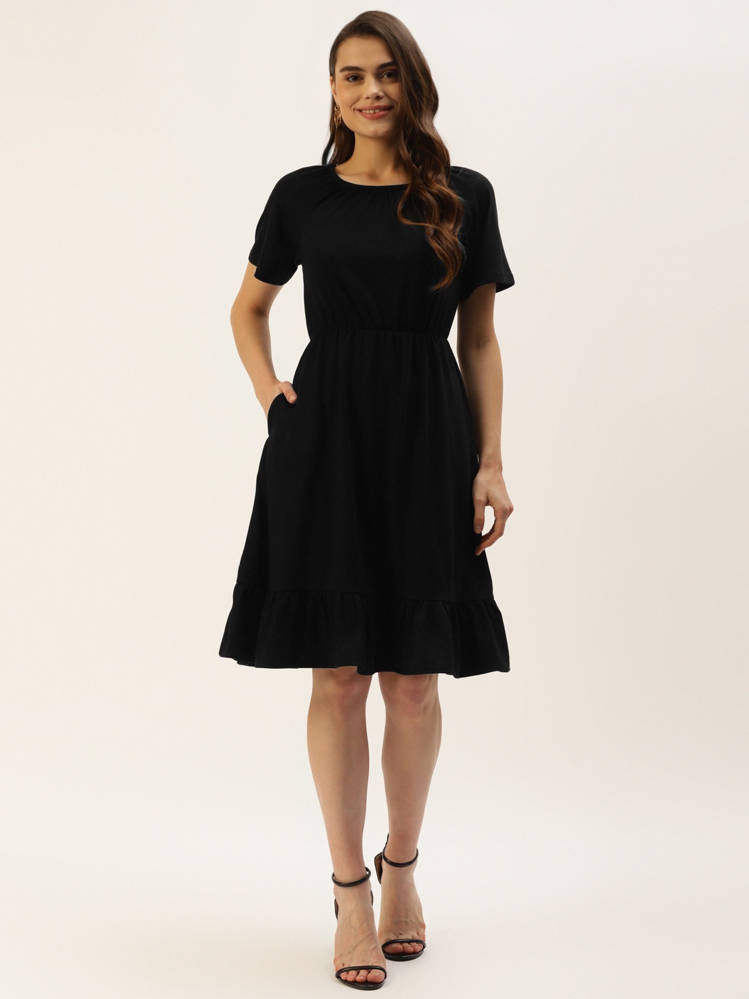 

BRINNS Black A-Line Dress
