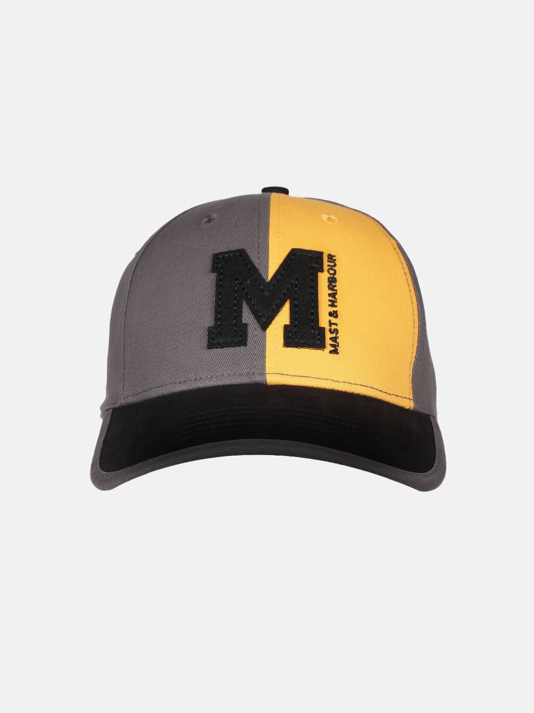 

Mast & Harbour Unisex Printed Snapback Cap, Yellow