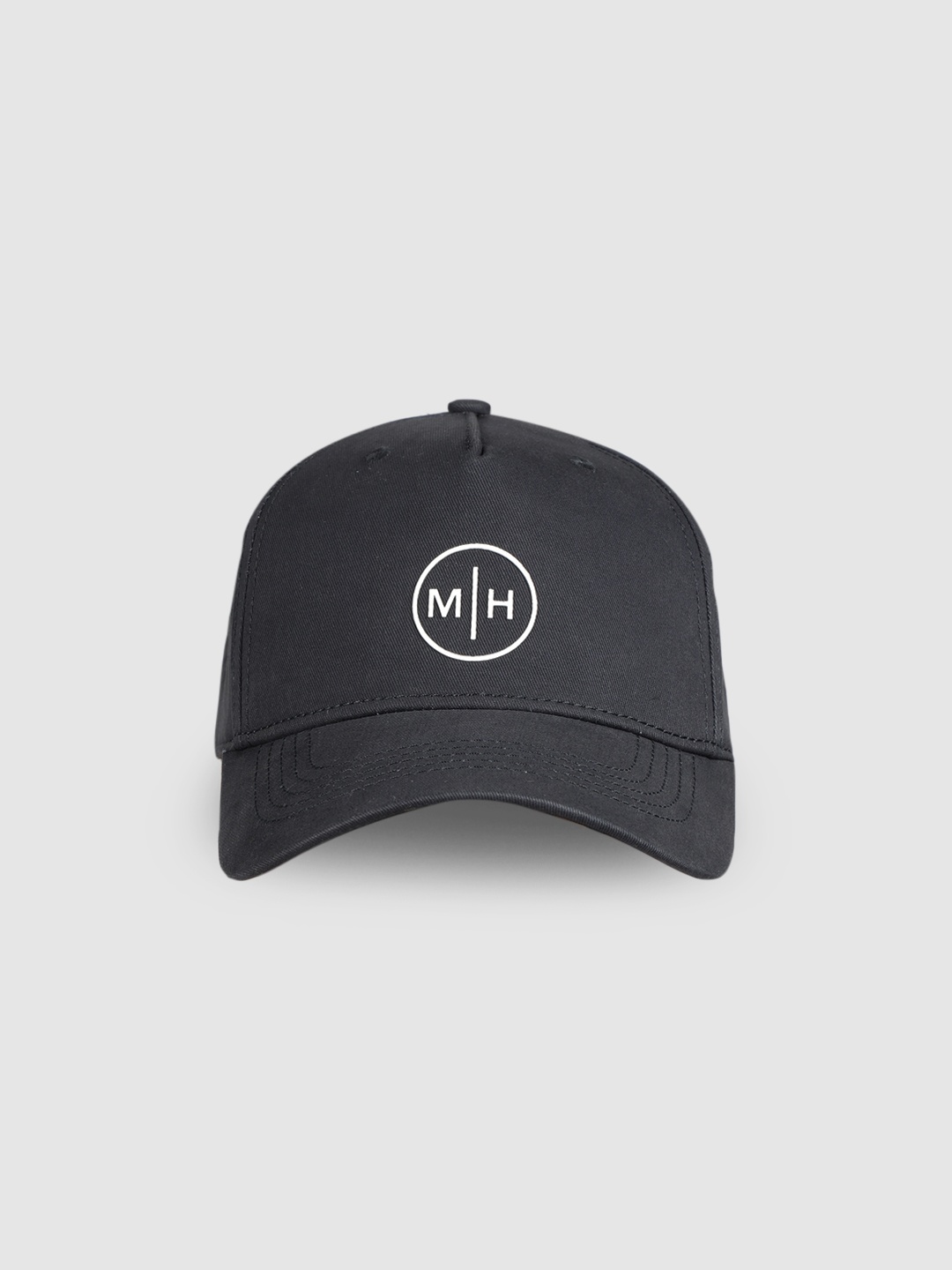 

Mast & Harbour Unisex Navy Blue Printed Cotton Baseball Cap