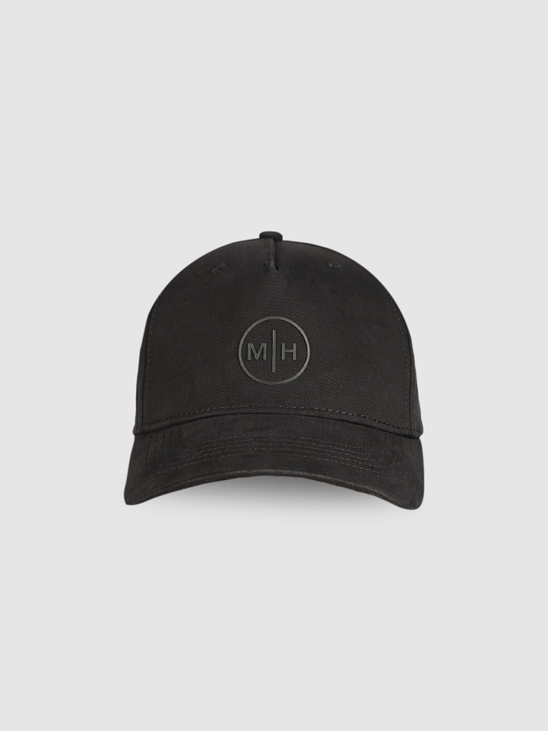 

Mast & Harbour Unisex Black Printed Cotton Baseball Cap