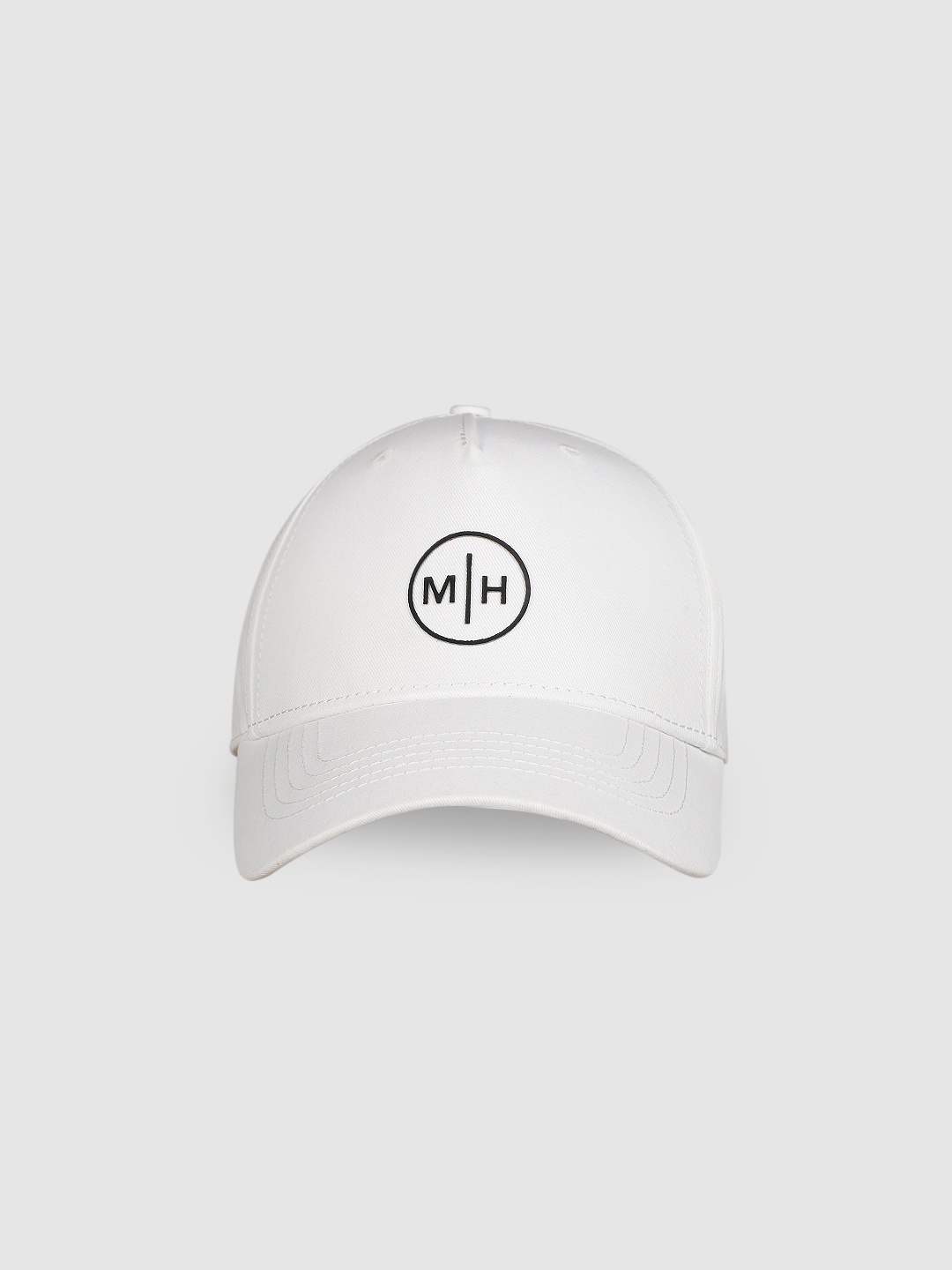 

Mast & Harbour Unisex White Printed Baseball Cap