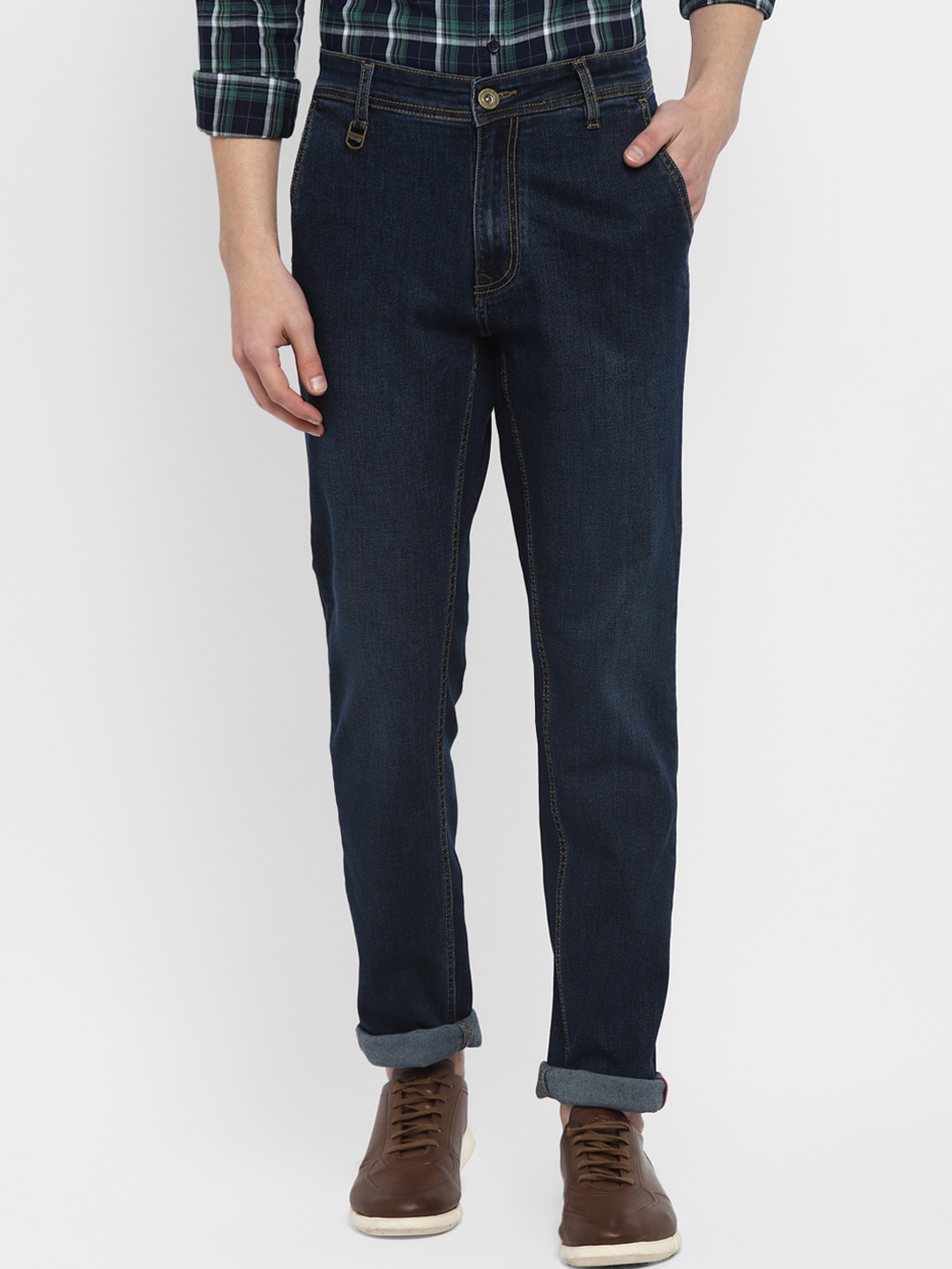 

Red Chief Men Navy Blue Slim Fit Jeans