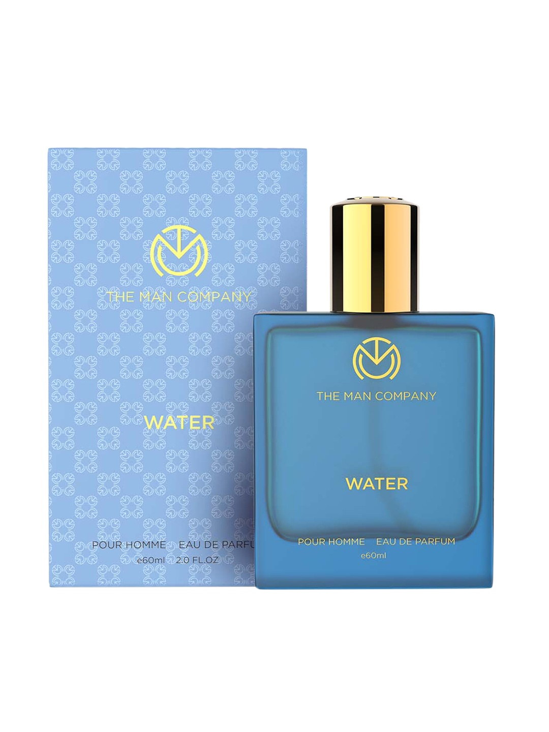 

THE MAN COMPANY Men Premium Long-Lasting Water Eau De Parfum - 60 ml, Blue