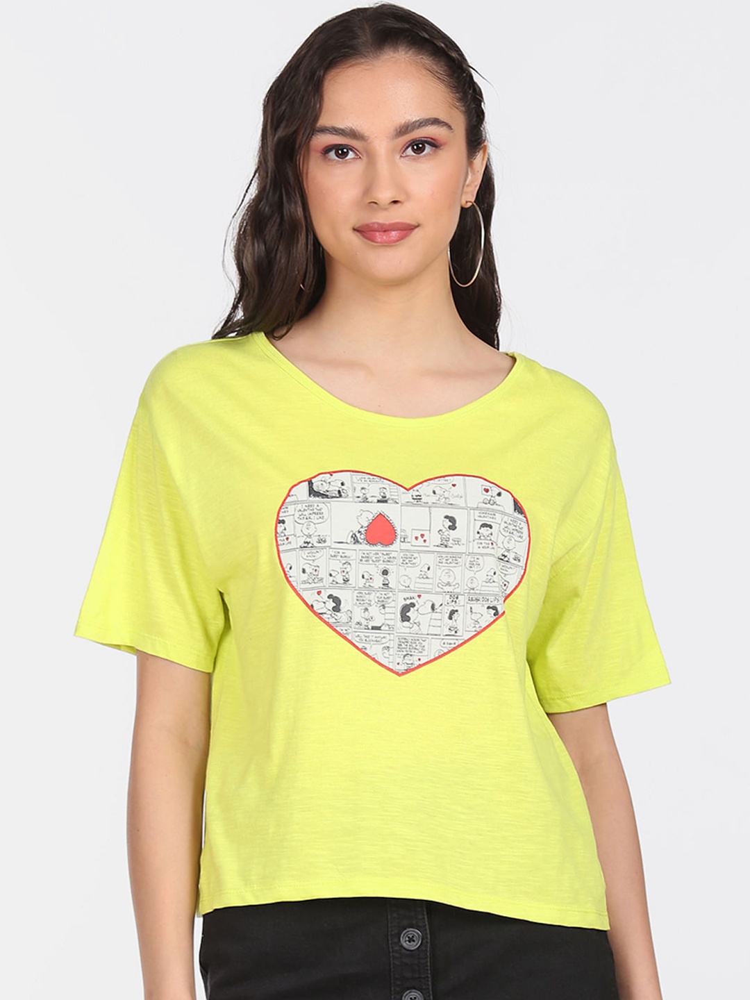 

Sugr Green Print Top