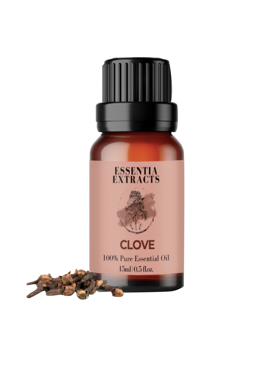 

ESSENTIA EXTRACTS 100% Pure Clove Essential Oil - 15 ml, Pink