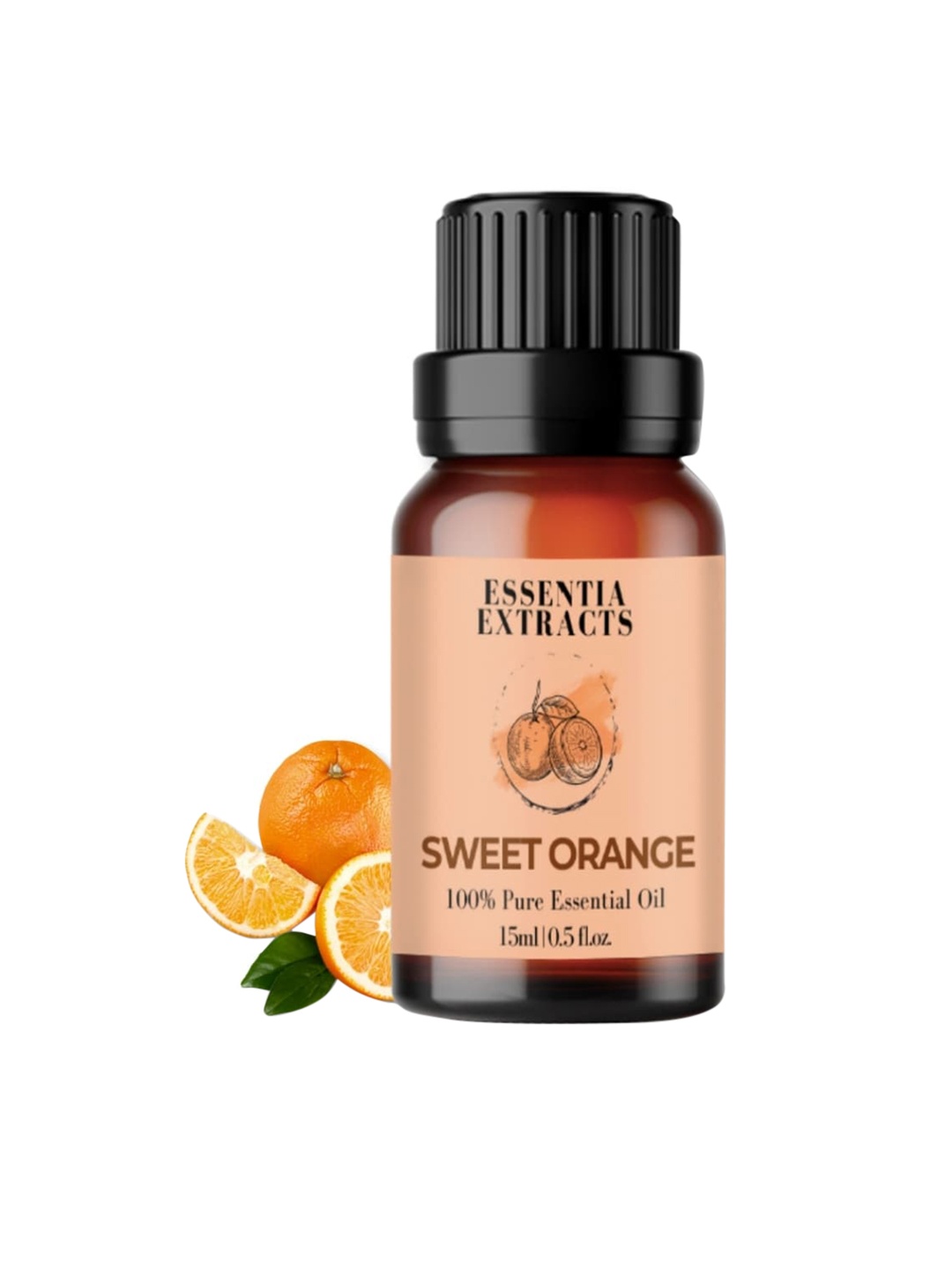 

ESSENTIA EXTRACTS Sweet Orange Essential Oil - 15 ml, Transparent