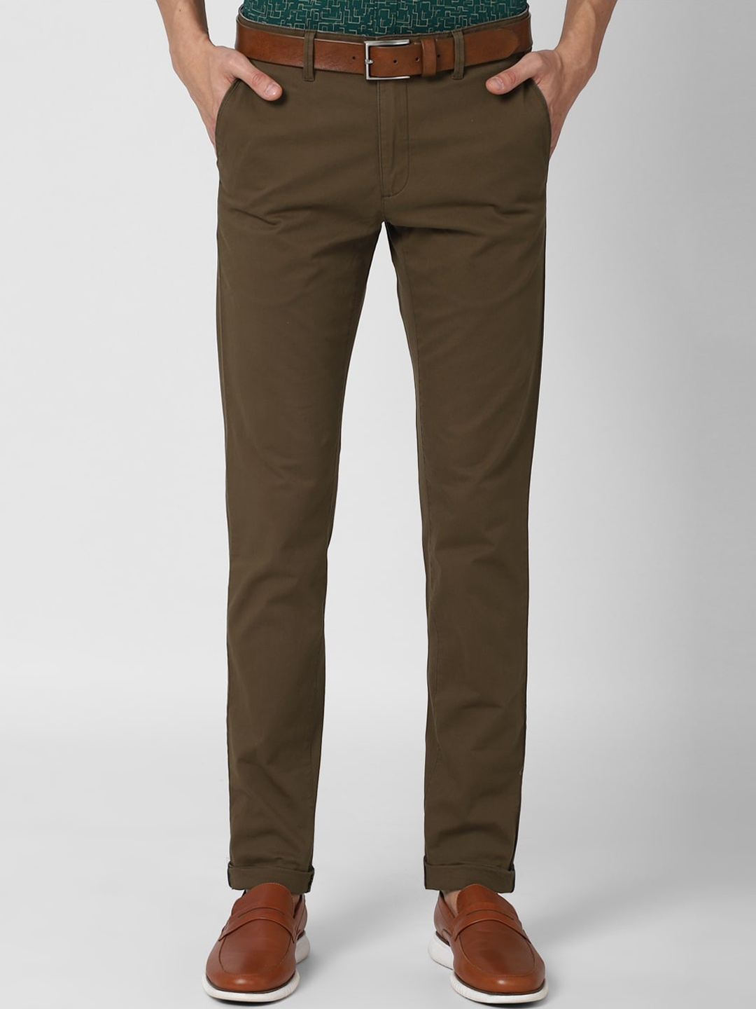 

Van Heusen Sport Men Brown Slim Fit Trousers
