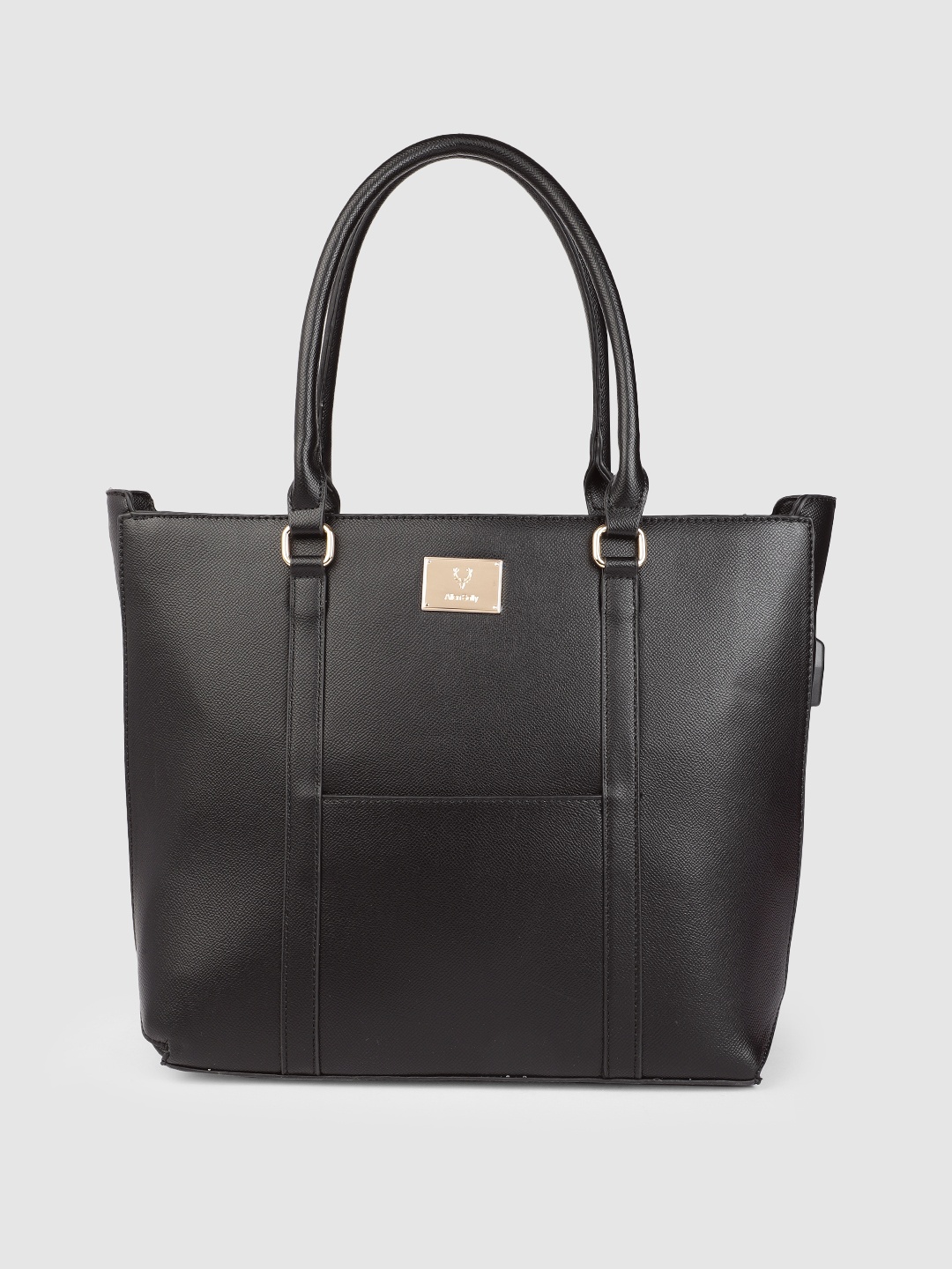 

Allen Solly Black Solid Shoulder Bag