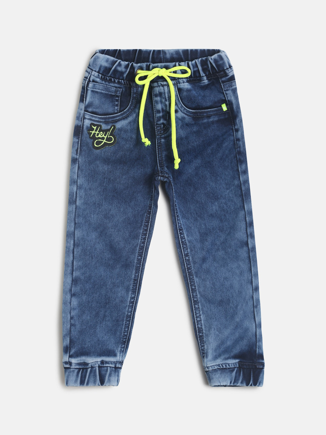 

TALES & STORIES Boys Blue Slim Fit Joggers