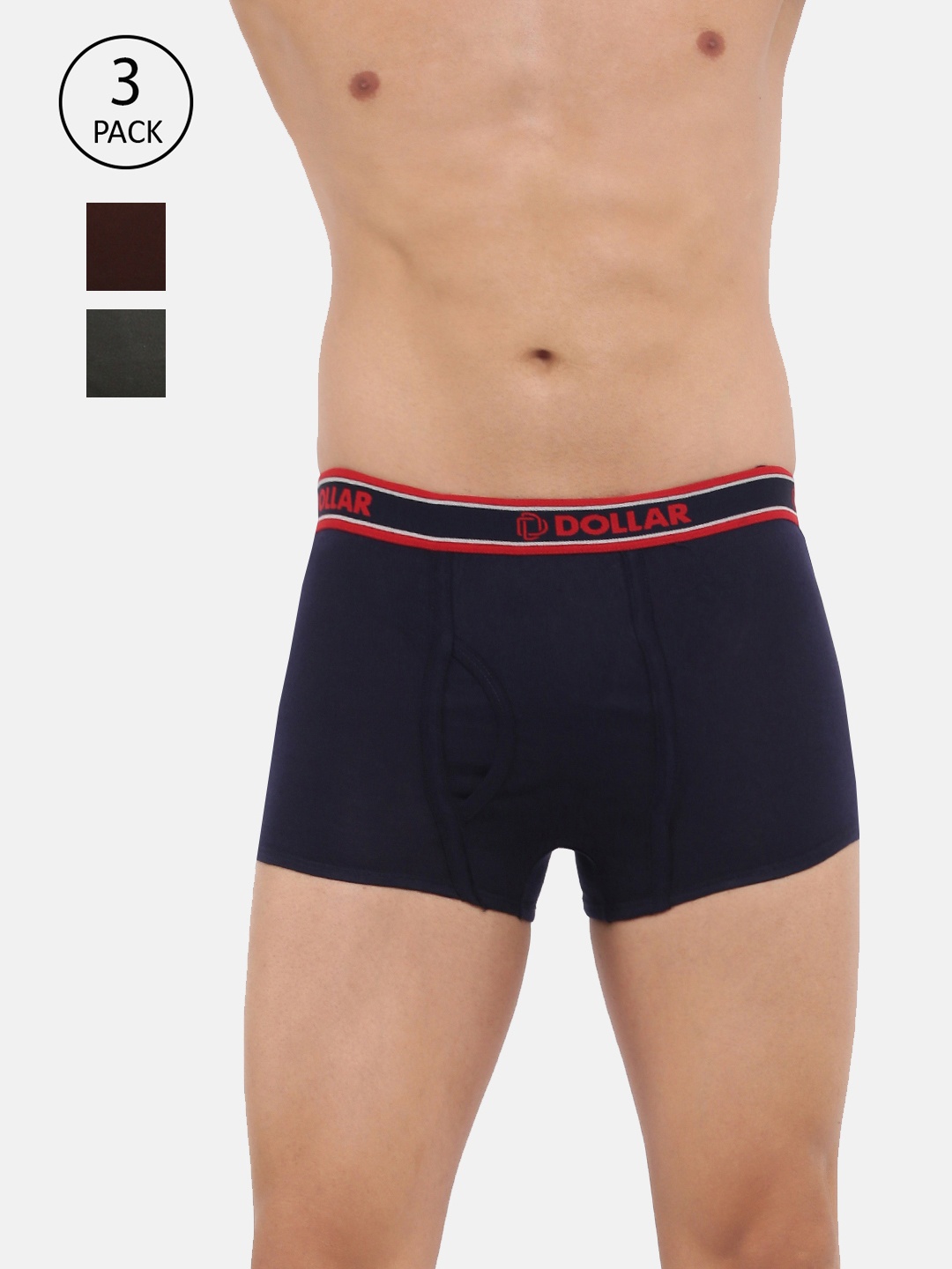 

Dollar Bigboss Pack of 3 Trunks MDTR-07-PO3-4, Grey