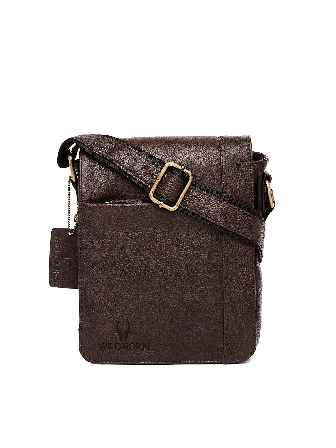 

WildHorn Men Brown Messenger Bag