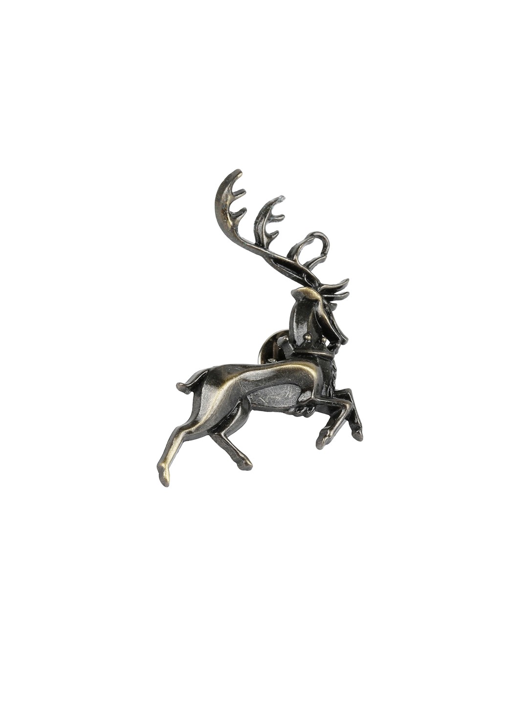 

Alvaro Castagnino Men Metallic-Toned Deer Brooch