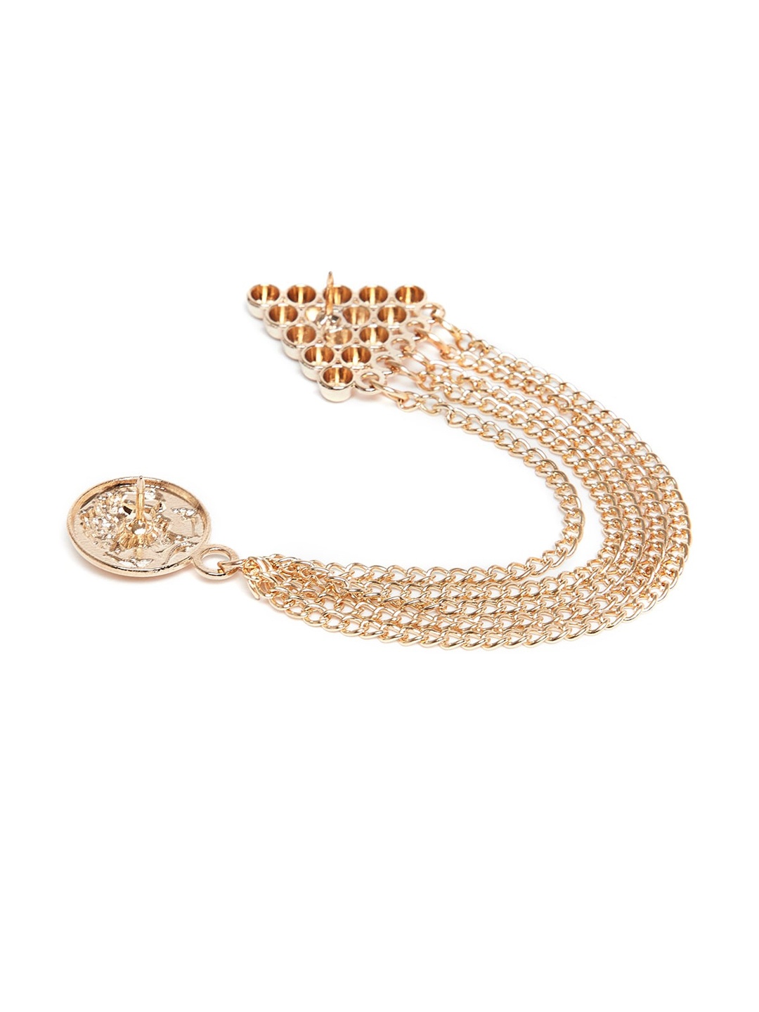 

Alvaro Castagnino Men Gold-Plated Beaded Brooch