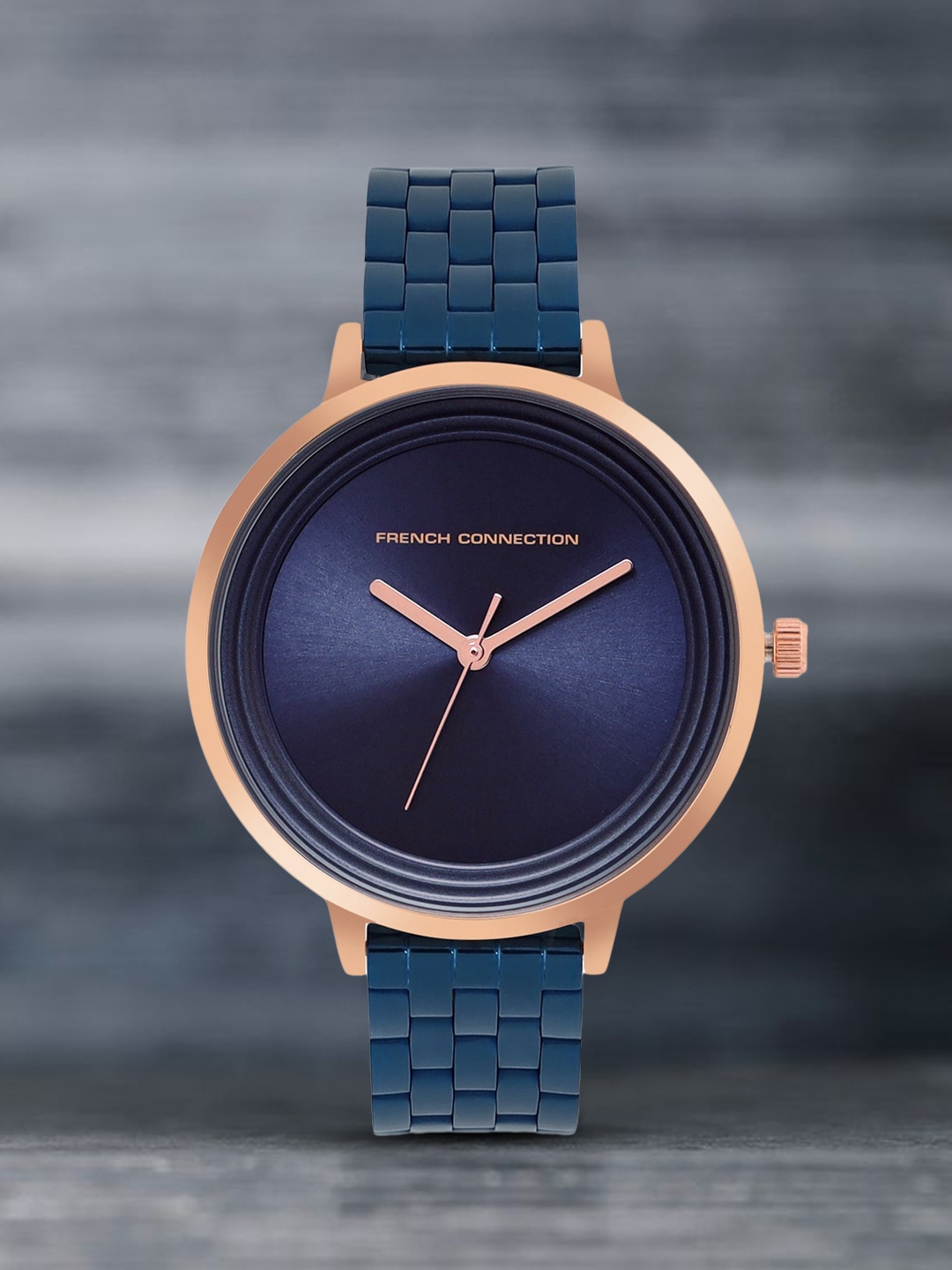 

French Connection Women Blue Dial & Blue Bracelet Style Straps Analogue Watch FCN0001S