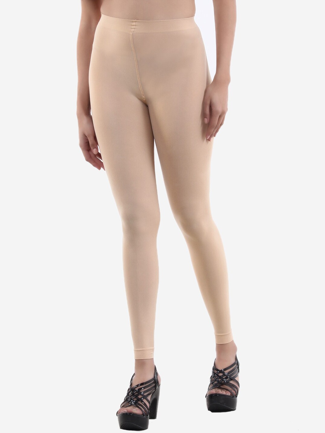 

XOXO Design Beige Solid Stockings