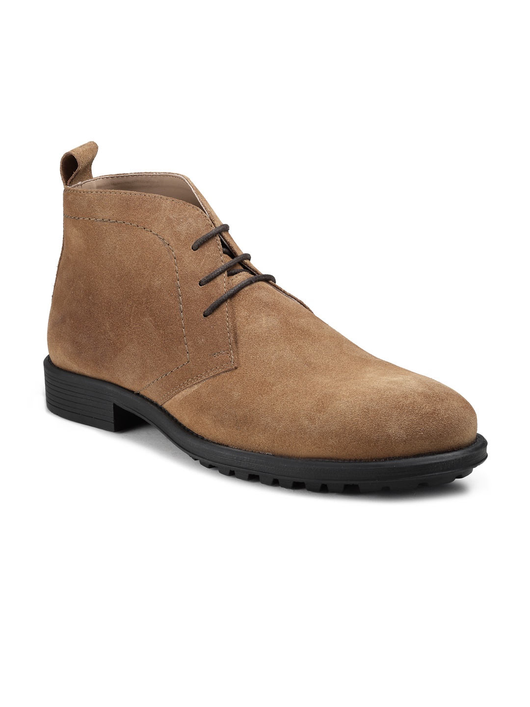 

HATS OFF ACCESSORIES Men Beige Leather Flatforms