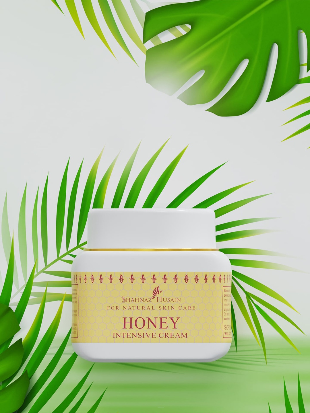 

Shahnaz Husain Honey Intensive Cream for Natural Skin Care - 40 g, Beige