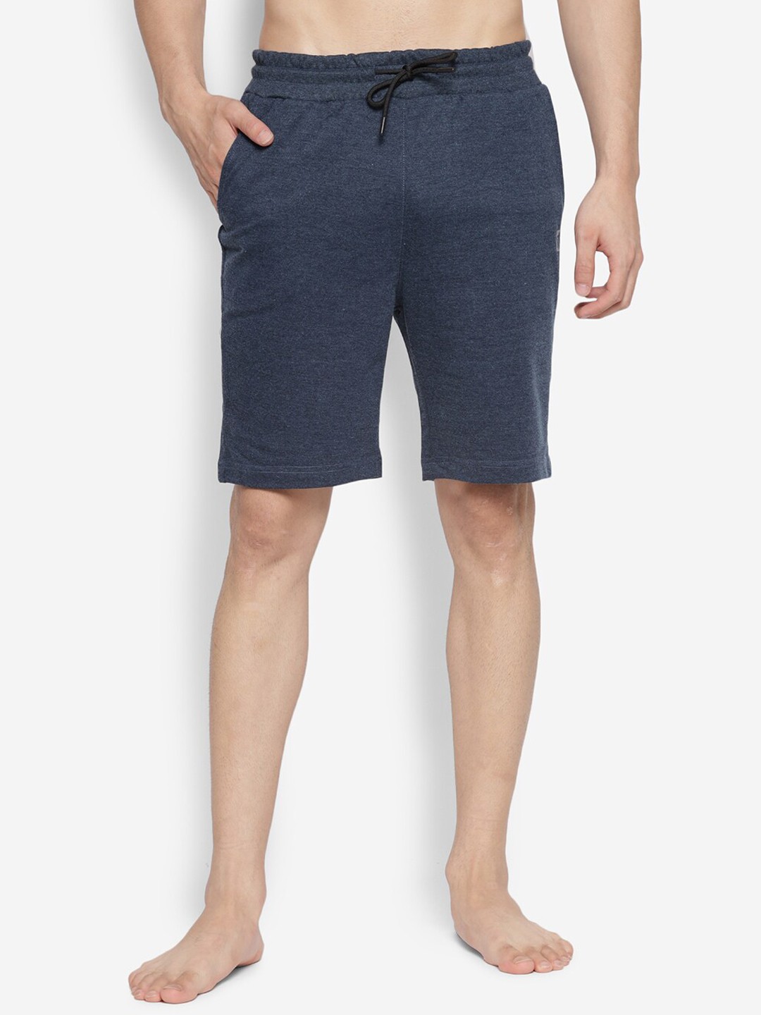 

Turtle Men Blue Solid Slim Fit Cotton Regular Shorts