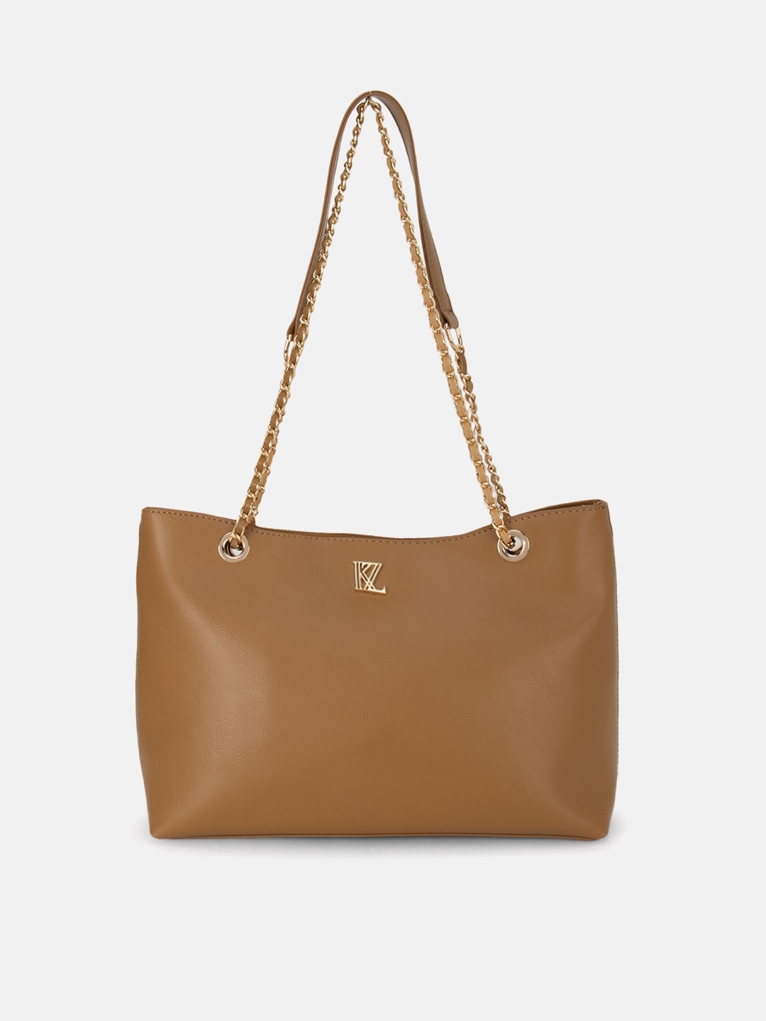 

Kazo Tan PU Shopper Shoulder Bag