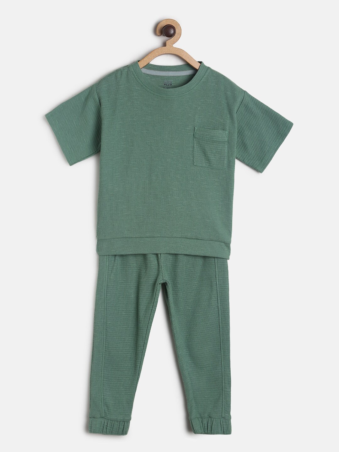 

MINI KLUB Boys Green T-shirt with Trousers