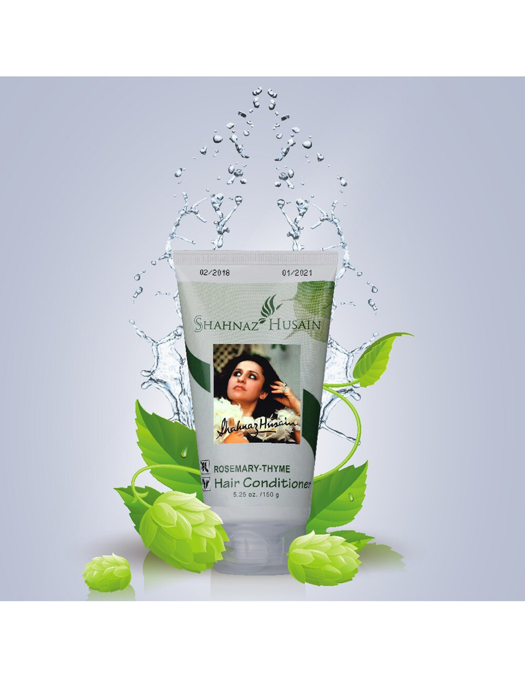 

Shahnaz Husain Rosemary-Thyme Hair Conditioner with Fenugreek 150 g, White