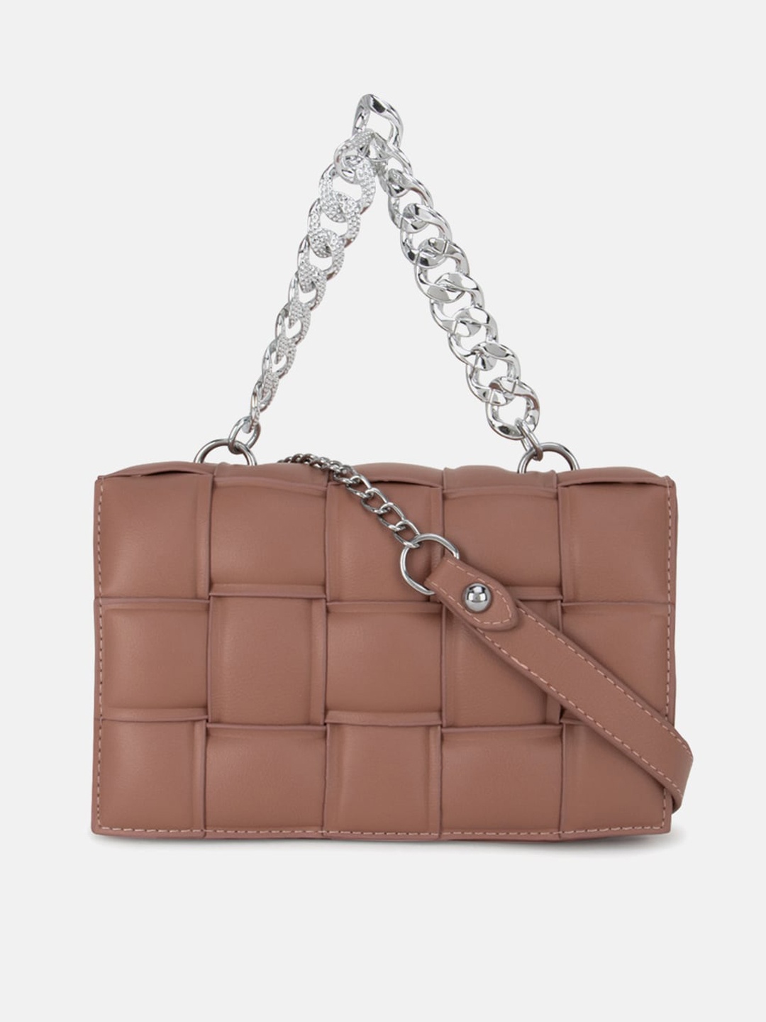 

Kazo Rose Self Design Handheld Bag