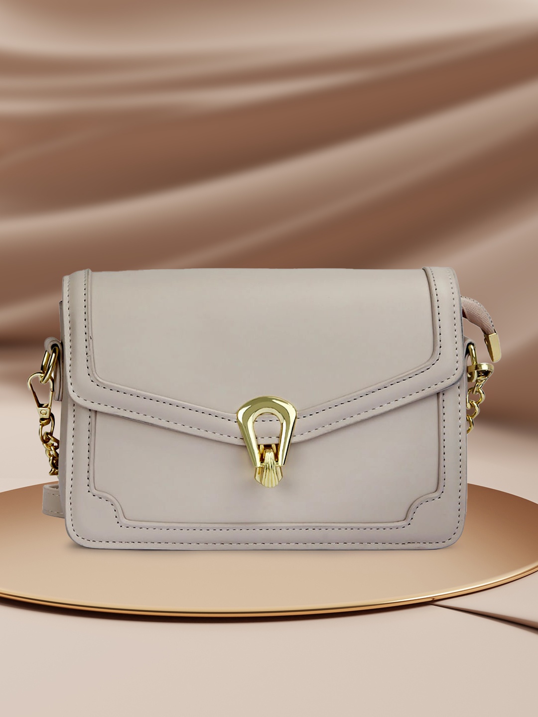 

Kazo Beige Swagger Sling Bag