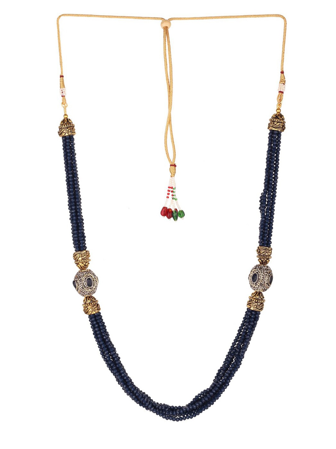 

Runjhun Blue Gold-Plated Necklace