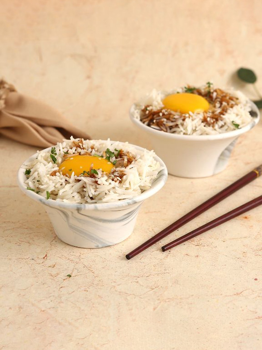 

Wonderchef White & Grey 2 Pieces Teramo Stoneware Japanese Bowl 210 ml